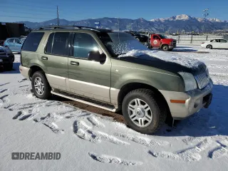 2004 Mercury Mountaineer Convenience z VIN 4M2ZU86K04ZJ43478, wystawiony jako Copart lot #42244735 z przebiegiem 190 892 mil mil oraz Szkoda całkowita • Salvage title. Historia ofert i sprzedaży dostępna na DreamBid. Obrazek 4.