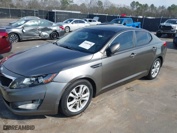 2013 Kia Optima EX with VIN 5XXGN4A73DG110032, listed as a IAAI auction lot 41800308 with 275,741 mi miles. Bid and sale history available at carsss.com. Image 17.