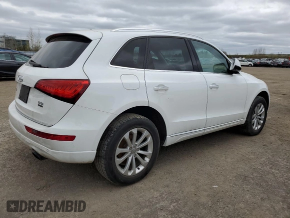 2016 Audi Q5 Premium Plus with VIN WA1L2AFP5GA036184, listed as a Copart auction lot 56075485 with 161,890 mi miles and Clean title. Bid and sale history available at DreamBid. Image 3.