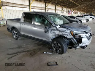 2017 Honda Ridgeline RTL-T with VIN 5FPYK2F6XHB011712, listed as a Copart auction lot 58451145 with 147,720 mi miles and Salvage title. Bid and sale history available at DreamBid. Image 4.