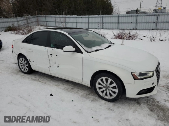 2014 Audi A4 Komfort с VIN WAUBFCFLXEN014585, выставлен на аукционе Copart как лот 43691025 с пробегом 218 378 миль миль и Чистый • Clean title. История ставок и продаж доступна на DreamBid. Изображение 4.