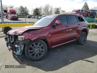 2019 Jeep Grand Cherokee High Altitude with VIN 1C4RJFCG8KC590613, listed as a Copart auction lot 49510195 with 83,880 mi miles and Salvage title. Bid and sale history available at DreamBid. Image 1.