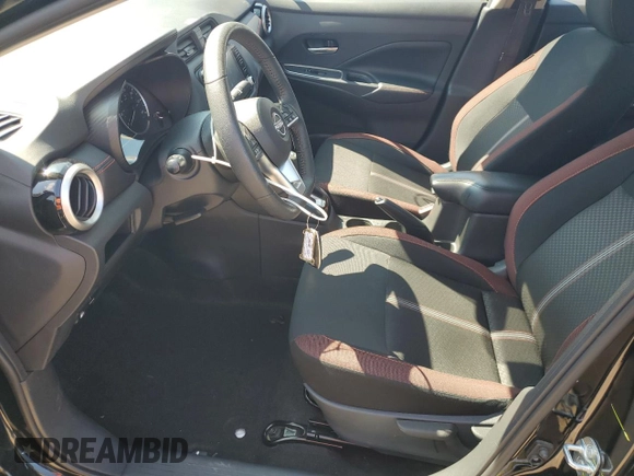 2024 Nissan Versa SR with VIN 3N1CN8FV7RL913261, listed as a Copart auction lot 61686375 with 28,654 mi miles and Clean title. Bid and sale history available at DreamBid. Image 7.