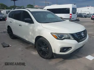 2018 Nissan Pathfinder S with VIN 5N1DR2MN5JC647644, listed as a IAAI auction lot 42343974 with 227,221 mi miles and . Bid and sale history available at DreamBid. Image 1.