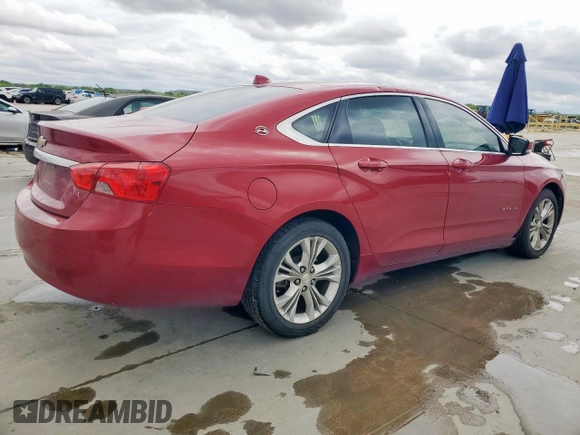 2014 Chevrolet Impala LT with VIN 1G1115SL8EU122166, listed as a Copart auction lot 50755295 with 112,386 mi miles and Clean title. Bid and sale history available at DreamBid. Image 3.
