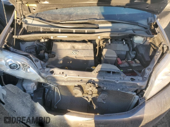 2012 Toyota Sienna with VIN 5TDZK3DC9CS204787, listed as a Copart auction lot 89138125 with 151,131 mi miles and Salvage Title. Bid and sale history available at carsss.com. Image 12.