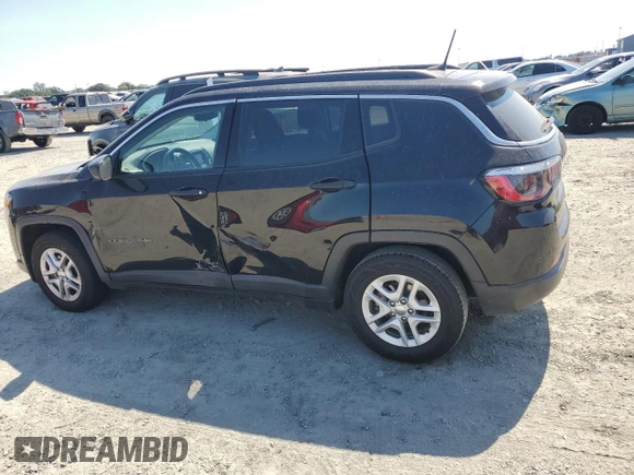 2021 Jeep Compass Sport с VIN 3C4NJCAB8MT545909, выставлен на аукционе Copart как лот 59778355 с пробегом 71 029 миль миль и Списание • Salvage title. История ставок и продаж доступна на DreamBid. Изображение 2.