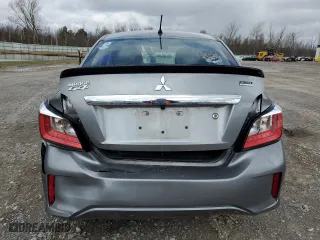 2022 Mitsubishi Mirage G4 ES with VIN ML32FUFJXNHF04844, listed as a Copart auction lot 50119745 with 34,620 mi miles and Salvage Title. Bid and sale history available at carsss.com. Image 6.