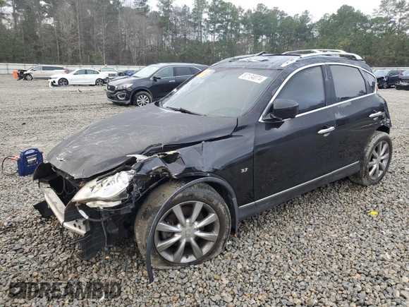 2014 Infiniti QX50 Journey with VIN JN1BJ0HR7EM190617, listed as a Copart auction lot 87134074 with 0 mi miles and Salvage Title. Bid and sale history available at carsss.com. Image 1.