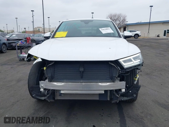 2018 Audi Q5 Premium Plus with VIN WA1BNAFY9J2205989, listed as a IAAI auction lot 41838062 with 60,777 mi miles. Bid and sale history available at carsss.com. Image 12.