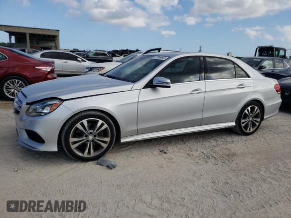 2016 Mercedes-Benz E-Class E 350 Sport with VIN WDDHF5KB2GB280716, listed as a Copart auction lot 37956843 with 47,435 mi miles. Bid and sale history available at carsss.com. Image 1.