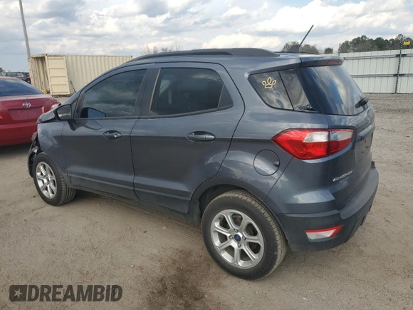 2021 Ford EcoSport SE with VIN MAJ3S2GE3MC449686, listed as a Copart auction lot 47084515 with 46,746 mi miles and Salvage Title. Bid and sale history available at carsss.com. Image 2.