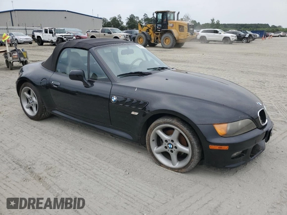 1998 BMW 3 Series 2.8L with VIN 4USCJ3324WLC12705, listed as a Copart auction lot 58129504 with 122,488 mi miles and Salvage Title. Bid and sale history available at carsss.com. Image 4.