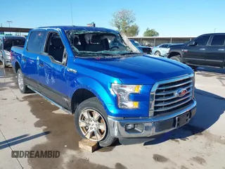 2015 Ford F-150 XL with VIN 1FTEW1CF4FKE38026, listed as a IAAI auction lot 41209540 with 98,036 mi miles. Bid and sale history available at carsss.com. Image 1.