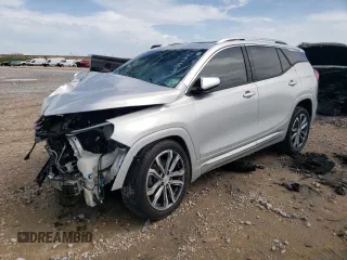 2018 GMC Terrain Denali with VIN 3GKALSEXXJL288082, listed as a Copart auction lot 61041215 with 69,435 mi miles and Salvage title. Bid and sale history available at DreamBid. Image 1.