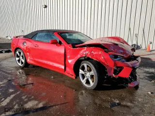 2017 Chevrolet Camaro 1SS with VIN 1G1FF3D76H0172927, listed as a Copart auction lot 45121715 with 42,114 mi miles and Salvage Title. Bid and sale history available at carsss.com. Image 4.