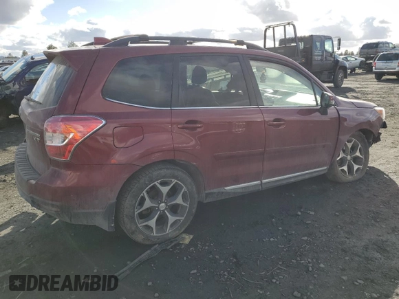 2016 Subaru Forester 2.0XT Touring with VIN JF2SJGXC6GH425993, listed as a Copart auction lot 47891785 with 238,065 mi miles and Salvage Title. Bid and sale history available at carsss.com. Image 3.