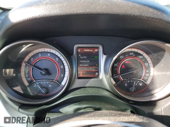 2015 Dodge Journey Crossroad z VIN 3C4PDCGG1FT592379, wystawiony jako Copart lot #50569815 z przebiegiem 108 382 mil mil oraz Szkoda całkowita • Salvage title. Historia ofert i sprzedaży dostępna na DreamBid. Obrazek 9.