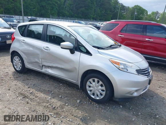 2015 Nissan Note SV with VIN 3N1CE2CPXFL440194, listed as a IAAI auction lot 42112943 with 95,623 mi miles and . Bid and sale history available at DreamBid. Image 1.