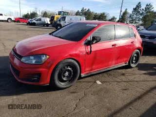 2017 Volkswagen Golf GTI S with VIN 3VW4T7AU0HM001156, listed as a Copart auction lot 83083324 with 121,027 mi miles and Salvage Title. Bid and sale history available at carsss.com. Image 1.