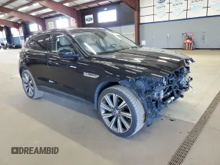2017 Jaguar F-Pace 35t Premium with VIN SADCJ2BV5HA097625, listed as a Copart auction lot 52091325 with 88,614 mi miles and Salvage Title. Bid and sale history available at DreamBid. Image 4.