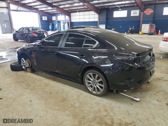 2023 Mazda Mazda3 Sedan 2.5 S Select with VIN 3MZBPABMXPM365008, listed as a Copart auction lot 46123215 with 67,233 mi miles and Salvage Title. Bid and sale history available at carsss.com. Image 2.