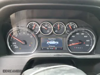 2021 Chevrolet Silverado 1500 Custom with VIN 3GCPYBEK8MG471859, listed as a Copart auction lot 44492155 with 70,258 mi miles and Salvage Title. Bid and sale history available at carsss.com. Image 9.