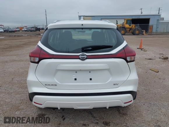 2023 Nissan Kicks SV with VIN 3N1CP5CV2PL470060, listed as a IAAI auction lot 42442763 with 35,827 mi miles and . Bid and sale history available at DreamBid. Image 17.