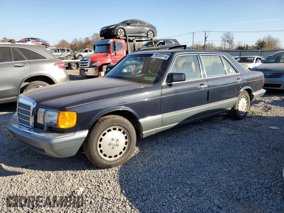 1986 Mercedes-Benz 560 with VIN WDBCA39DXGA233159, listed as a Copart auction lot 78498894 with 96,308 mi miles and Salvage Title. Bid and sale history available at DreamBid. Image 1.