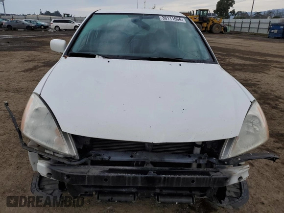 2005 Mitsubishi Lancer ES with VIN JA3AJ26E95U050815, listed as a Copart auction lot 38111064 with 172,061 mi miles and Salvage title. Bid and sale history available at DreamBid. Image 5.