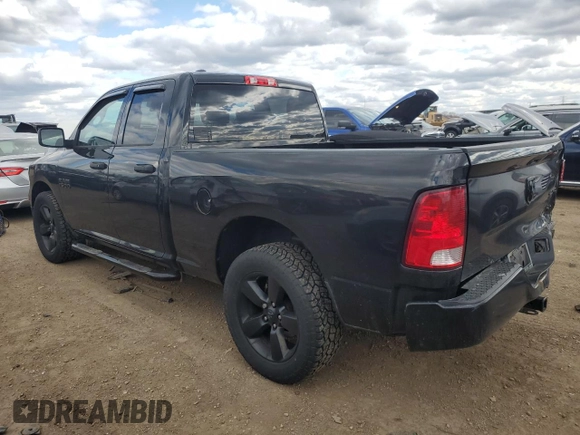 2018 Ram 1500 Express with VIN 1C6RR7FGXJS298063, listed as a Copart auction lot 53107165 with 132,876 mi miles and Salvage title. Bid and sale history available at DreamBid. Image 2.