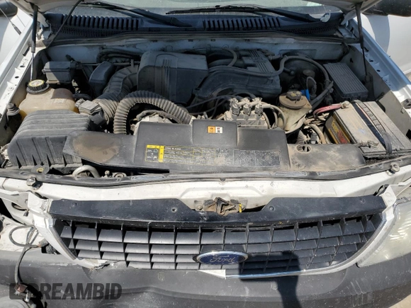 2002 Ford Explorer XLS with VIN 1FMZU62EX2ZA07586, listed as a Copart auction lot 58059385 with 260,091 mi miles and Salvage title. Bid and sale history available at DreamBid. Image 12.