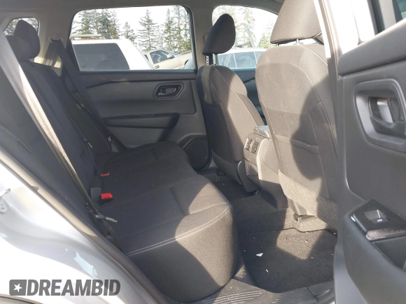 2024 Nissan Rogue S with VIN 5N1BT3AB1RC726491, listed as a IAAI auction lot 41372611 with 6,620 mi miles and . Bid and sale history available at DreamBid. Image 8.