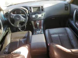 2006 Infiniti FX Options with VIN JNRBS08W36X401053, listed as a Copart auction lot 77360084 with 239,048 mi miles and Salvage title. Bid and sale history available at DreamBid. Image 8.