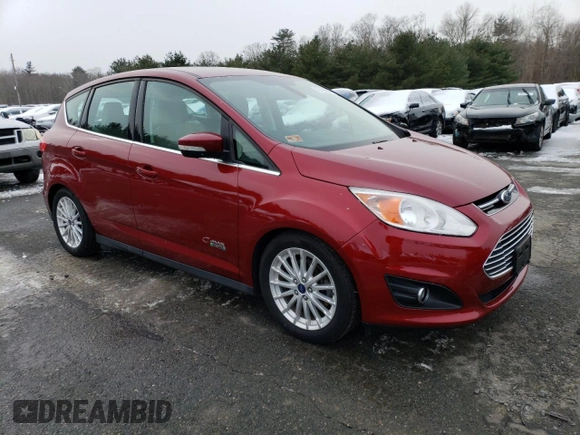 2016 Ford C-Max Energi SEL with VIN 1FADP5CU3GL116073, listed as a Copart auction lot 38186624 with 53,702 mi miles. Bid and sale history available at carsss.com. Image 4.