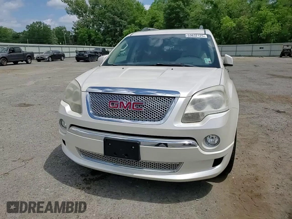 2011 GMC Acadia Denali with VIN 1GKKRTED2BJ384392, listed as a Copart auction lot 53632125 with 162,385 mi miles and Salvage Title. Bid and sale history available at DreamBid. Image 12.