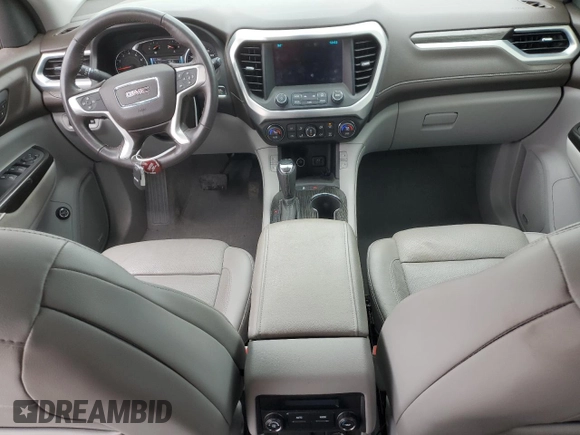 2017 GMC Acadia SLT with VIN 1GKKNULS4HZ297607, listed as a Copart auction lot 53476095 with 129,679 mi miles and Salvage Title. Bid and sale history available at carsss.com. Image 8.
