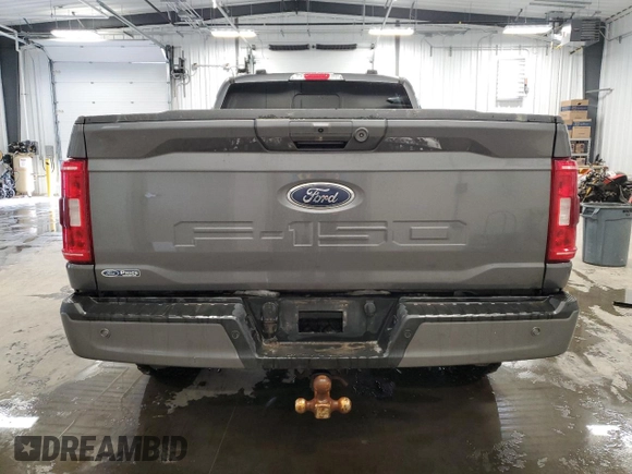 2022 Ford F-150 XL with VIN 1FTFW1E50NFB68972, listed as a Copart auction lot 52107315 with 101,769 mi miles and Clean Title. Bid and sale history available at DreamBid. Image 6.