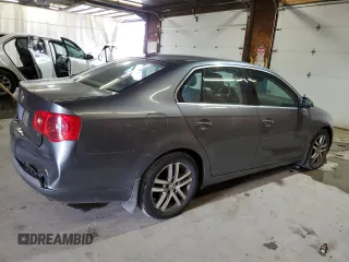 2006 Volkswagen Jetta 2.5L with VIN 3VWSF71K56M783559, listed as a Copart auction lot 48815365 with 185,353 mi miles and Salvage title. Bid and sale history available at DreamBid. Image 3.