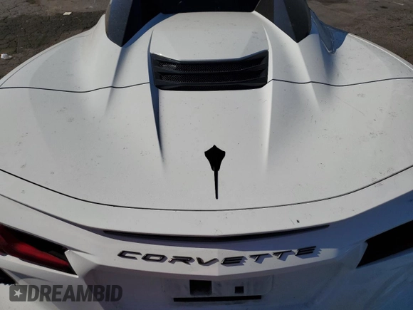 2021 Chevrolet Corvette 1LT with VIN 1G1YA3D41M5120678, listed as a Copart auction lot 81943624 with 0 mi miles and Salvage Title. Bid and sale history available at carsss.com. Image 12.