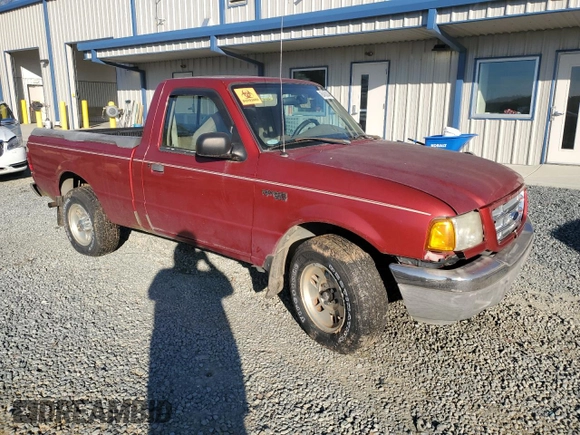 2001 Ford Ranger XL with VIN 1FTYR10C91TA26959, listed as a Copart auction lot 86453044 with 303,676 mi miles and Salvage title. Bid and sale history available at DreamBid. Image 4.