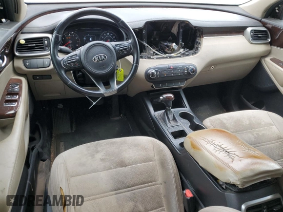 2016 Kia Sorento LX with VIN 5XYPG4A32GG045018, listed as a Copart auction lot 52525825 with 127,922 mi miles and Clean Title. Bid and sale history available at carsss.com. Image 8.