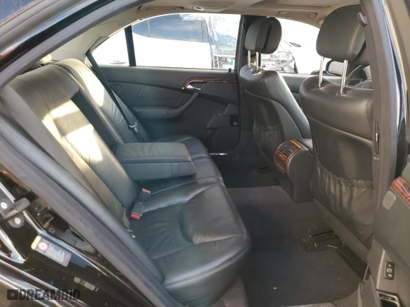 2005 Mercedes-Benz S-Class 5.0L with VIN WDBNG84JX5A449138, listed as a Copart auction lot 83315114 with 0 mi miles and Salvage Title. Bid and sale history available at carsss.com. Image 10.