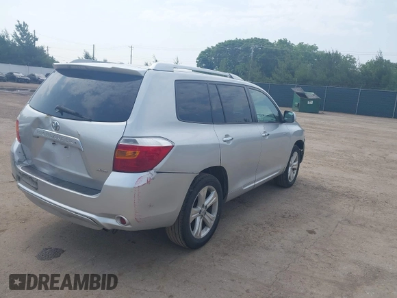 2010 Toyota Highlander Limited with VIN 5TDDK3EH1AS038315, listed as a IAAI auction lot 42480578 with 245,280 mi miles and . Bid and sale history available at DreamBid. Image 4.