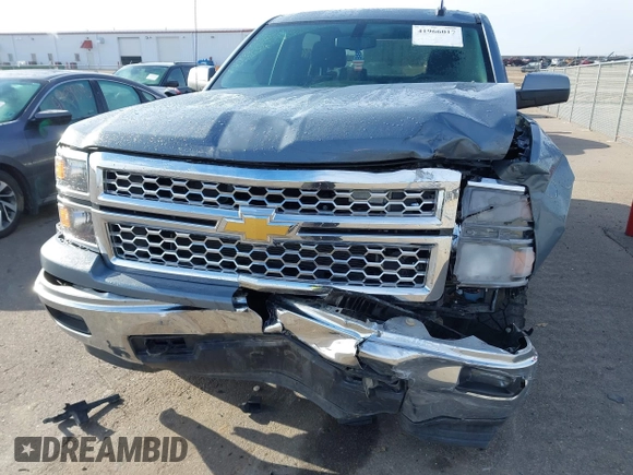 2015 Chevrolet Silverado 1500 LT with VIN 3GCUKREC4FG513372, listed as a IAAI auction lot 41966017 with 93,272 mi miles. Bid and sale history available at carsss.com. Image 6.