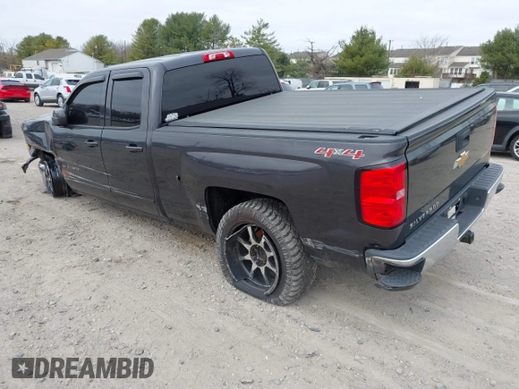 2015 Chevrolet Silverado 1500 LT with VIN 1GCVKREC5FZ224506, listed as a IAAI auction lot 41780803 with 104,960 mi miles and . Bid and sale history available at DreamBid. Image 3.