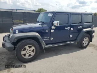 2013 Jeep Wrangler Unlimited Sport z VIN 1C4BJWDG7DL509796, wystawiony jako Copart lot #55787455 z przebiegiem 178 907 mil mil oraz Nie do naprawy • Non repairable. Historia ofert i sprzedaży dostępna na DreamBid. Obrazek 1.
