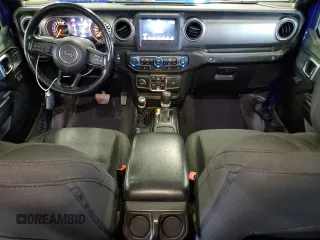 2020 Jeep Wrangler Unlimited Sport Altitude with VIN 1C4HJXDG3LW174064, listed as a Copart auction lot 63650625 with 209,226 mi miles and Clean title. Bid and sale history available at DreamBid. Image 8.