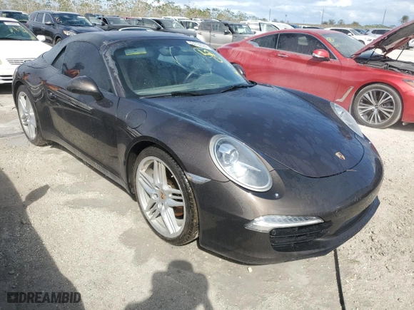 2015 Porsche 911 Carrera with VIN WP0CA2A91FS141045, listed as a Copart auction lot 74750584 with 0 miles and Salvage Title. Bid and sale history available at carsss.com. Image 4.