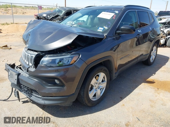 2022 Jeep Compass Latitude с VIN 3C4NJCBB5NT106599, выставлен на аукционе IAAI как лот 42111402 с пробегом 68 910 миль миль и . История ставок и продаж доступна на DreamBid. Изображение 17.